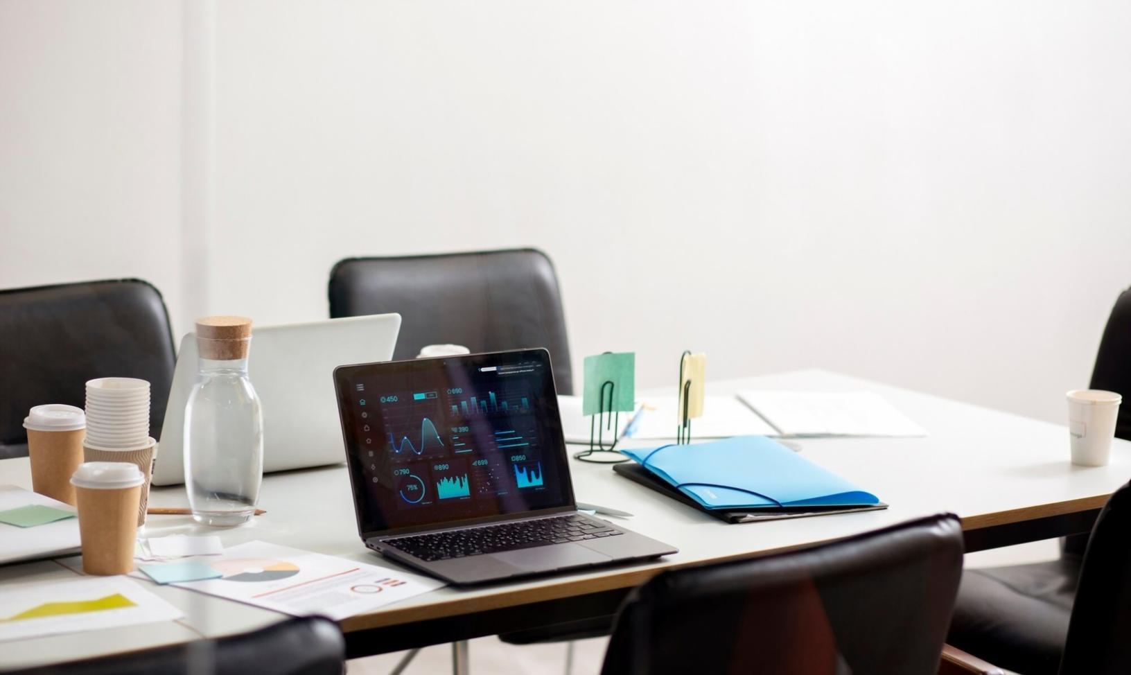 Ambiente di lavoro collaborativo durante il corso